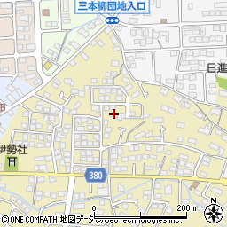 長野県長野市稲里町中氷鉋884周辺の地図