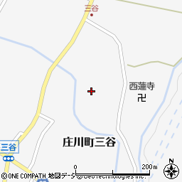富山県砺波市庄川町三谷2276周辺の地図