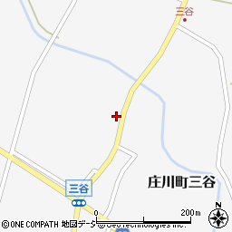 富山県砺波市庄川町三谷265周辺の地図