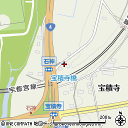 栃木県塩谷郡高根沢町宝積寺1707周辺の地図