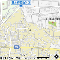 長野県長野市稲里町中氷鉋865-36周辺の地図