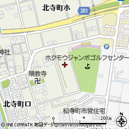 石川県金沢市北寺町周辺の地図