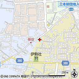 長野県長野市稲里町中氷鉋852-12周辺の地図