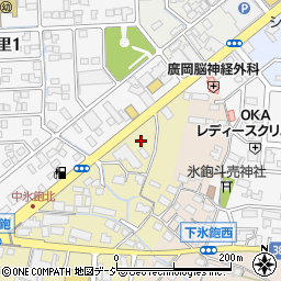 長野県長野市稲里町中氷鉋1456周辺の地図