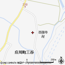 富山県砺波市庄川町三谷2175周辺の地図