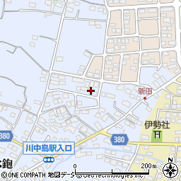 長野県長野市川中島町上氷鉋1055-2周辺の地図