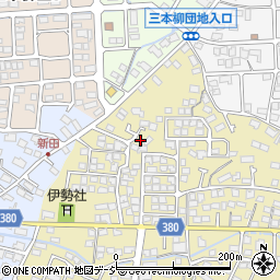 長野県長野市稲里町中氷鉋858周辺の地図