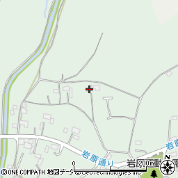 栃木県宇都宮市岩原町540周辺の地図