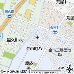 石川県金沢市金市町ハ16周辺の地図