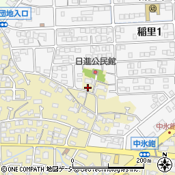 長野県長野市稲里町中氷鉋1286-2周辺の地図