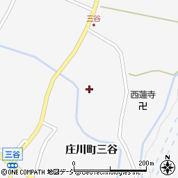 富山県砺波市庄川町三谷2185周辺の地図