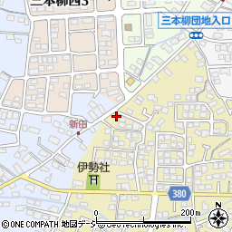 長野県長野市稲里町中氷鉋853周辺の地図