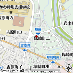 石川県金沢市塚崎町ニ周辺の地図