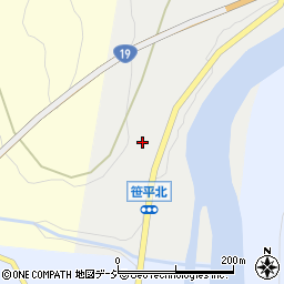 長野大町線周辺の地図