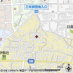 長野県長野市稲里町中氷鉋865-23周辺の地図