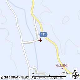 栃木県那須烏山市小木須1489周辺の地図