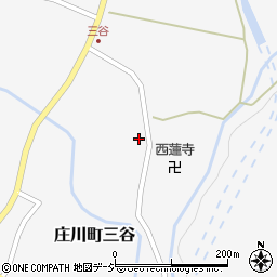 富山県砺波市庄川町三谷2172周辺の地図