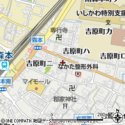 石川県金沢市吉原町ハ周辺の地図