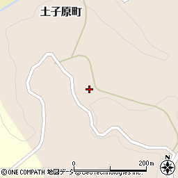 石川県金沢市土子原町ヘ周辺の地図