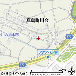 長野県長野市真島町川合970周辺の地図