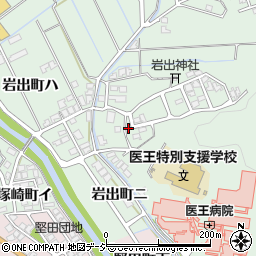 石川県金沢市岩出町ホ周辺の地図