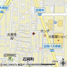 石川県金沢市近岡町442-4周辺の地図