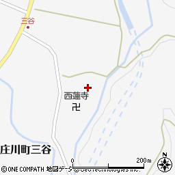 富山県砺波市庄川町三谷3044周辺の地図