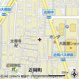 石川県金沢市近岡町442-5周辺の地図