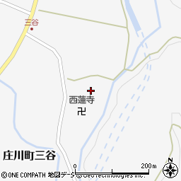 富山県砺波市庄川町三谷3043周辺の地図