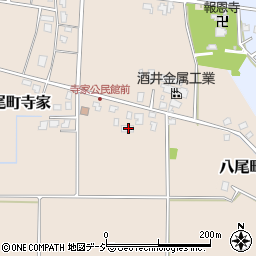 富山県富山市八尾町寺家89-2周辺の地図
