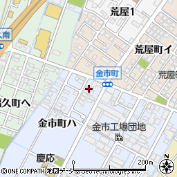 石川県金沢市金市町ハ37周辺の地図