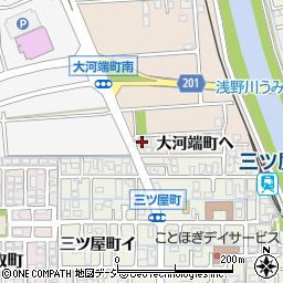 石川県金沢市大河端町ヘ149周辺の地図