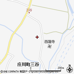 富山県砺波市庄川町三谷2173周辺の地図