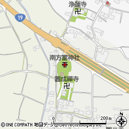 南方冨神社周辺の地図