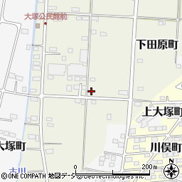 栃木県宇都宮市下田原町2796周辺の地図