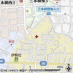 長野県長野市稲里町中氷鉋864周辺の地図