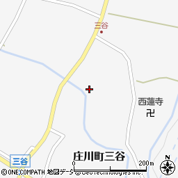 富山県砺波市庄川町三谷2207周辺の地図