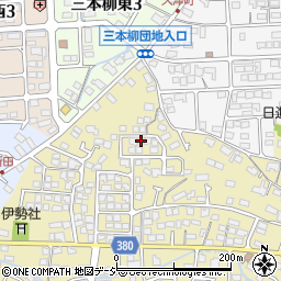 長野県長野市稲里町中氷鉋865-17周辺の地図
