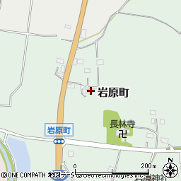 栃木県宇都宮市岩原町186-1周辺の地図