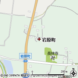 栃木県宇都宮市岩原町186周辺の地図