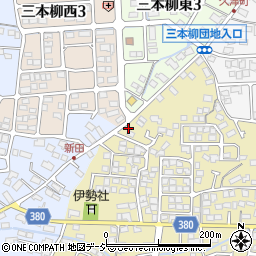 長野県長野市稲里町中氷鉋860-3周辺の地図