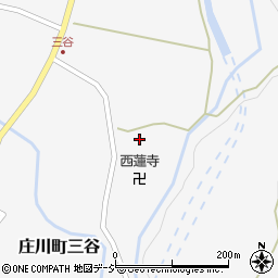富山県砺波市庄川町三谷3018周辺の地図