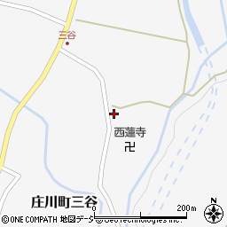 富山県砺波市庄川町三谷2161周辺の地図