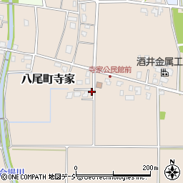 富山県富山市八尾町寺家98周辺の地図