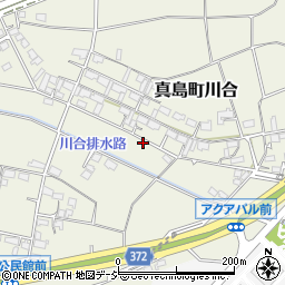 長野県長野市真島町川合479周辺の地図