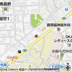 カギの救急車長野稲里店周辺の地図
