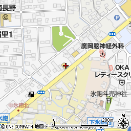 ガスト長野稲里店周辺の地図