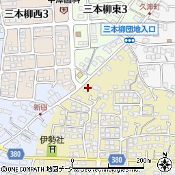 長野県長野市稲里町中氷鉋861周辺の地図