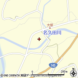 群馬県吾妻郡中之条町大塚604周辺の地図