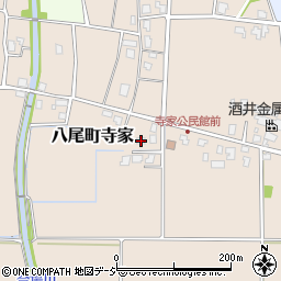 富山県富山市八尾町寺家101周辺の地図